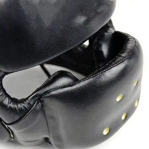 Protector de cabeza de cara completa Casco Protector de cabeza de boxeo Boxeo tailandés MMA Protector Muay-Thai Artes marciales Protectores de cabeza - Product Image 5