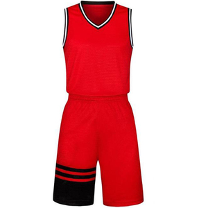 10% Polyester Basketball Uniforme Unisexe Sportswear Sans Manches Basketball Uniforme Jersey Tops et Shorts - Product Image 4