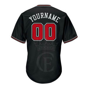 100% Polyester Tissu Meilleur Prix Maillot De Baseball À Séchage Rapide Maillot De Baseball Slim Fit Hommes Maillot De Baseball - Product Image 3