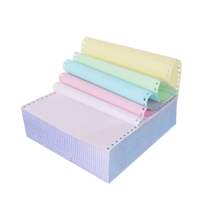 Carta per Ufficio Commerciale Personalizzata, Carta Autocopiante NCR Colorata, Risma A4 210mmx297mm, Fogli CB CFB CF per Stampa Offset di <span class=keywords><strong>Fatture</strong></span> - Product Image 1
