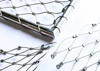Maille de câble flexible en acier inoxydable 304 316 pour la décoration architecturale, clôture de sécurité