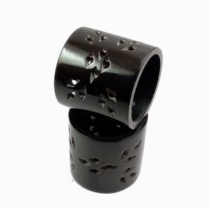 Servilletero de cuerno de vaca Premium, servilletero de mesa de diseño clásico hecho a mano único, agrega elegancia a las fiestas hechas por cuerno de búfalo - Product Image 4