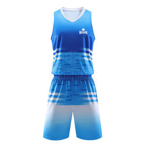 Vêtements de sports d'équipe personnalisés Ensemble d'uniformes de basket-ball personnalisés Uniforme de basket-ball professionnel pour adultes - Product Image 1