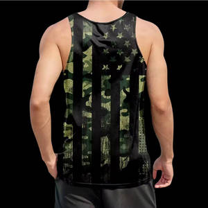 Débardeur de sport décontracté pour homme - T-shirt athlétique respirant à séchage rapide en polyester/coton pour la musculation et l'entraînement - Product Image 6