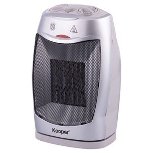 Kooper Termoventilatore Portatile 1500 W con Telecomando, Riscaldamento Rapido, Elemento PTC, Risparmio Energetico, Metallo e Plastica - Product Image 1