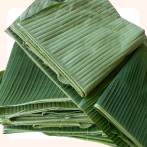 FEUILLES DE BANANE POUR UN EMBALLAGE ALIMENTAIRE PROPRE À BASE DE PLANTES - Product Image 1