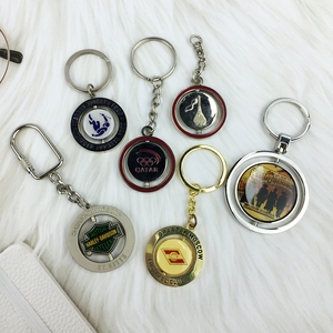 Tùy chỉnh kim loại lưu niệm xe thương hiệu kim loại Keychain quay xoay logo Epoxy in keytags - Product Image 2