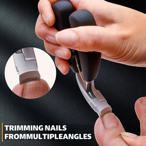 FLAMIA JABZ Professional Grade Concave Stainless Steel <b>Nail</b> <b>Clippers</b> Eco-Friendly Design <b>for</b> <b>Thick</b> <b>Nails</b> <b>for</b> Dogs - Product Image 3