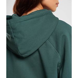 2025 nouveau pull décontracté 100% coton de haute qualité à la mode à capuche Logo personnalisé pull à capuche pour les femmes - Product Image 5