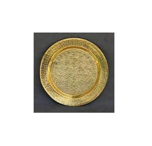 Plaque de chargeur en laiton fabriquée à la main plaque de chargeur de Table centrale taille personnalisée plaque de chargeur en laiton de haute qualité à vendre - Product Image 4