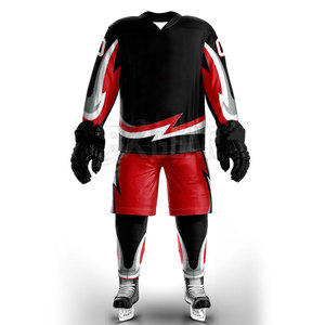 Uniforme profesional de hielo Hokey, ligero, duradero y cómodo, diseñado para la práctica de partidos deportivos de equipo y uso competitivo - Product Image 4