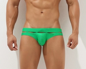 MONO RIDERS Caleçons courts pour hommes en polyester/coton noir respirant, taille haute, avec dentelle, lavables en machine, haute qualité - Product Image 4