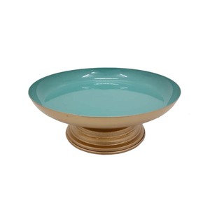 Présentoir à gâteau de forme ronde en métal à 2 niveaux au design unique, fini or, pour un anniversaire, un événement, une fête, vente en gros en vrac - Product Image 4