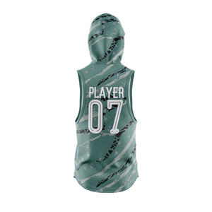 Maillots de football américain sans manches personnalisés de haute qualité à prix bas, sur mesure, 7v7, 7on7, pour hommes, taille plus, logo imprimé par sublimation - Product Image 5