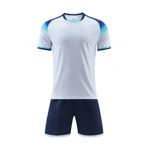 Camisetas de equipo de fútbol personalizadas de alta calidad, conjunto de uniformes de diseño personalizado, conjunto completo de uniformes de fútbol, ropa de fútbol transpirable de secado rápido - Product Image 2