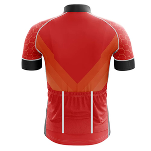 Hauts de cyclisme personnalisés coupe par compression maillot de cyclisme personnalisé respirant durable séchage rapide coupe-vent léger pour unisexe - Product Image 4