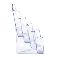 Support de Comptoir en Plastique Transparent Personnalisé Yobest pour Affiches, Brochures, Panneaux et Billets
