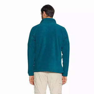 Veste d'hiver à capuche chaude en polaire Homme Coupe-vent d'extérieur en coton Taille Plus Col montant Logo avant - Product Image 2