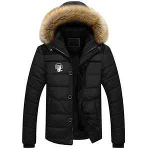 Chaqueta de Invierno para Mujer, Impermeable, Transpirable, con Cuello Alto, Cierre Completo, Estilo Blazer, Cuello y Gorro Desmontables - Product Image 2