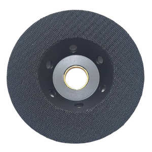 5 Zoll 130 mm Klett-Schleifpad Eisenbasis Diamant-Polierpad-Halter für Handpolierer - Product Image 1