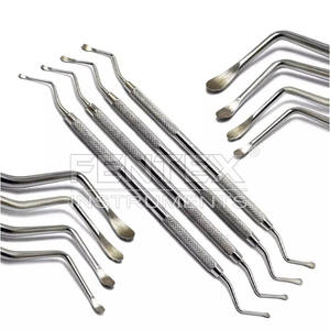 Kit d'équipements dentaires pour les instruments de chirurgie orale d'implant dentaire manuel comprenant des élévateurs et des périotomes périostés - Product Image 2