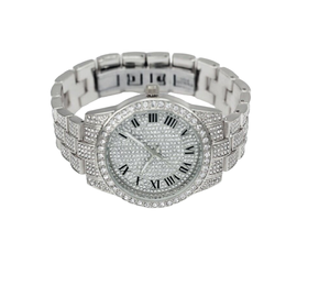 Reloj de lujo con diamantes de alta calidad para hombre con correa de acero inoxidable y diseño elegante a los mejores precios - Product Image 2
