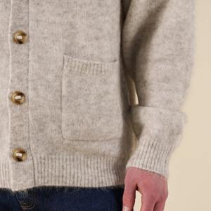 Pulls pour hommes avec logo personnalisé Stock Hiver Col rond Tricoté Pull respirant Uni Tricoté en coton Pull - Product Image 4