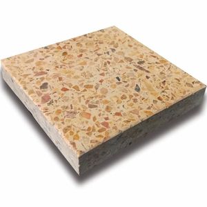 Baldosas de Terrazo Antibacterianas Modernas de Lujo de 18 mm con Acabado Mate Pulido y Diseño Gráfico para Interiores de Sala de Estar - Product Image 1
