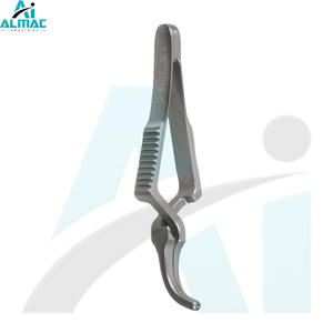 ALMAC-Pince pour Bulldog à action croisée en acier inoxydable quantité minimale de commande basse pour le serrage sûr des vaisseaux dans les hôpitaux et les environnements cliniques - Product Image 3