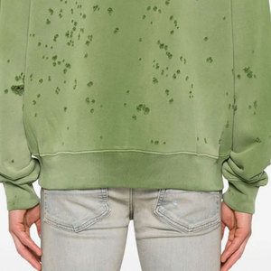 Sweat-shirts pour hommes en coton 100% légers et à séchage rapide, effet usé, de haute qualité, fabriqués en stock - Product Image 6