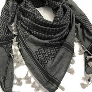 Breathable Custom Keffiyeh Shemagh Tactical Arabic Desert Scarf Outdoor Fashion <b>Head</b> <b>Wrap</b> OEM Manufacturer - Product Image 6