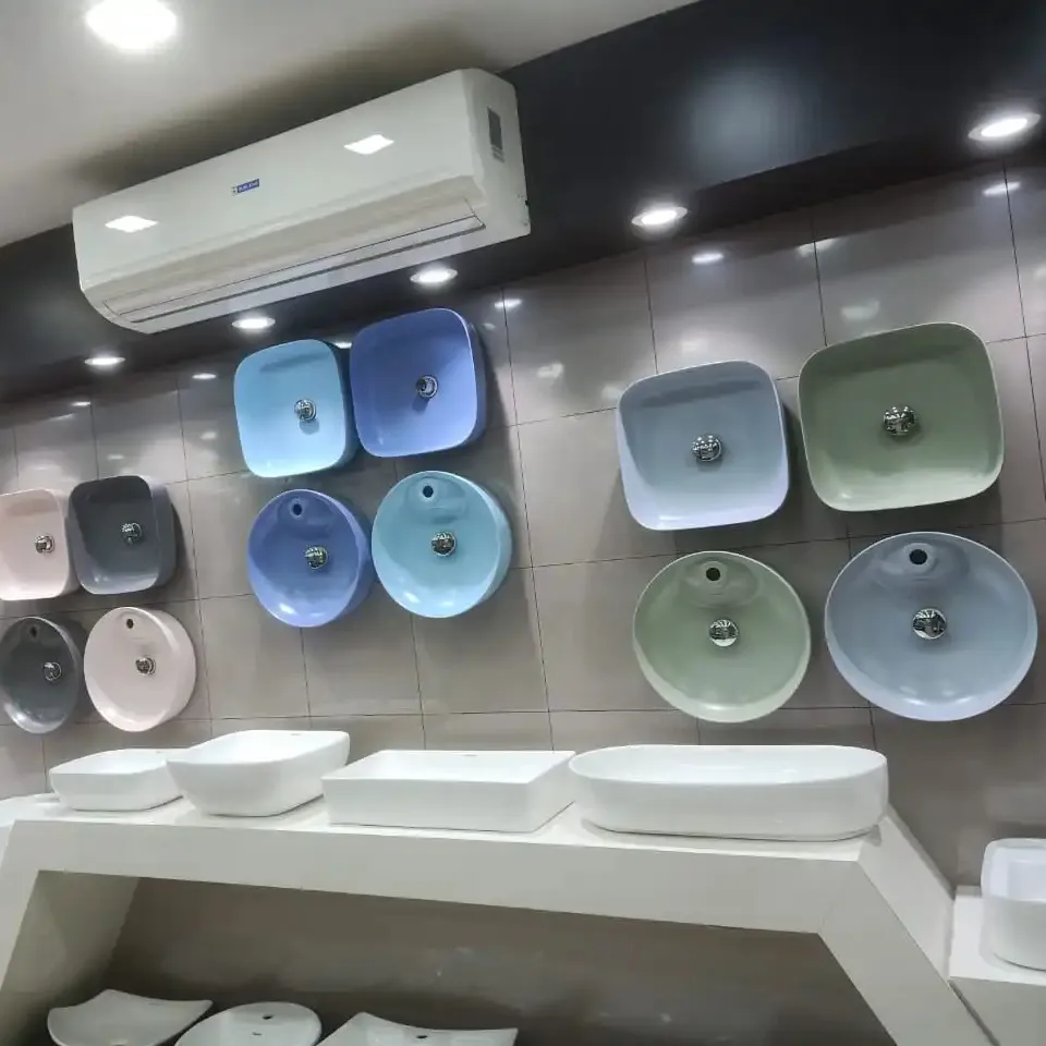 Modernes Marmor-Schalter-Badezimmer-Wäschebecken oval geformtes Kunstbecken goldenes Waschbecken für das badezimmer
