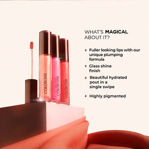 Gloss à lèvres repulpant Sinful - Gloss à lèvres hydratant longue durée, sans cruauté, avec paillettes - Product Image 3