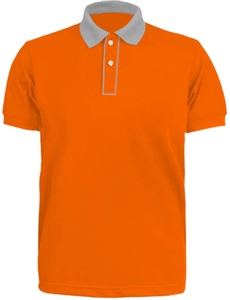 เสื้อโปโลผ้าฝ้าย50% โพลีเอสเตอร์ของผู้ชายเสื้อสไตล์ลำลองดีไซน์ขนาด220แกรมปรับแต่งโลโก้คุณภาพสูง - Product Image 4