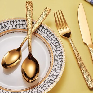 Juego de cubiertos de acero inoxidable Premium 6 para su elegante decoración de comedor regalo para fiesta de boda juego de cubiertos de lujo - Product Image 5