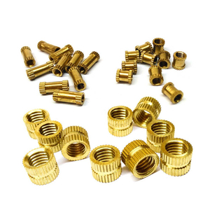 High Precision M3 Micro <b>Insert</b> <b>Threaded</b> Brass Nut Steel Stainless Aluminium Options for Industrial Use India - Product Image 3