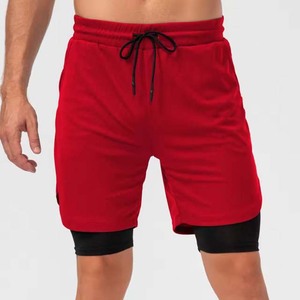 Short de sport en coton OEM pour hommes, confortable, en éponge française, short de jogging athlétique pour hommes vêtements de sueur Shorts personnalisés pour hommes - Product Image 3