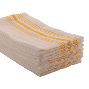 Servilleta Bistro de algodón 100%, toalla de cocina tejida verde oliva sostenible de secado rápido para uso doméstico - Product Image 1