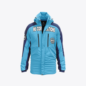 Outdoor <b>Waterproof</b> Windbreaker <b>Jacket</b> for Men-Running Training Wear Hooded Quick Dry Zipper Closure Polyester/Nylon Material - Product Image 1