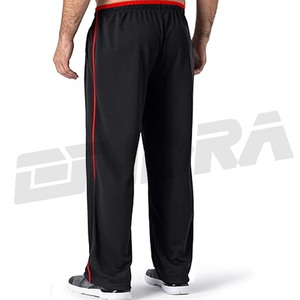 Joggers de style urbain pour hommes, pantalons de survêtement de style technique, pantalons d'entraînement en maille respirante à jambe ouverte - Product Image 3