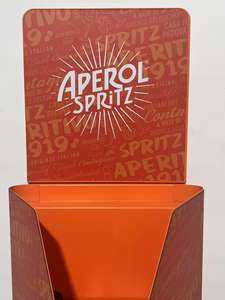 Dispensador <span class=keywords><strong>de</strong></span> cócteles con resorte Aperol Spritz Italia #1 Estantes <span class=keywords><strong>de</strong></span> <span class=keywords><strong>almacenamiento</strong></span> <span class=keywords><strong>de</strong></span> vino Máquina expendedora automática Merchandising para minoristas - Product Image 2