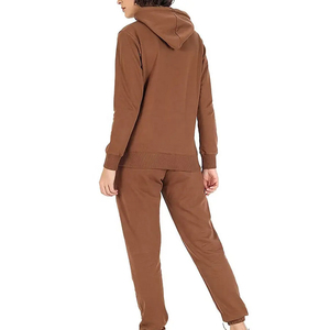 Chándal Unisex con logotipo personalizado de alta calidad, conjunto de 2 piezas, sudaderas con capucha para mujer, chándal, sudadera, chándales informales para mujer - Product Image 6