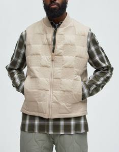 Gilet matelassé pour homme, veste imperméable écologique, 100% polyester, léger, respirant, vêtements de plein air, randonnée, camping, sports - Product Image 4