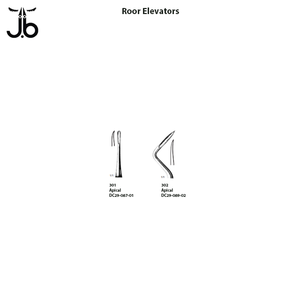 Élévateurs radiculaires instruments de haute qualité équipements dentaires ascenseurs logo personnalisé instruments dentaires élévateurs radiculaires - Product Image 6
