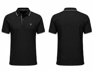 Polos de talla grande para hombre, algodón transpirable, versátil, uso diario, verano, manga corta, diseño clásico con botones - Product Image 5