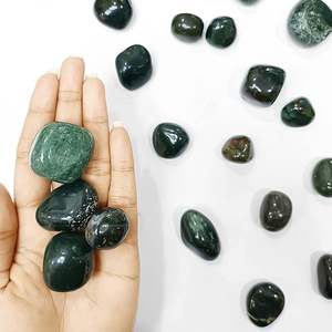 Piedra de sangre natural a granel, cristales de caída, piedras curativas pulidas, Reiki, Chakra, equilibrio de energía, piedras preciosas semipreciosas - Product Image 6