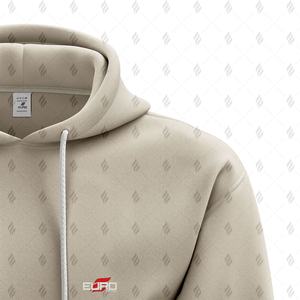 Sudadera con Capucha para Hombre, Tejido Grueso de 350 g/m², 100% Algodón, Color Liso Teñido, Estilo Casual Urbano, Corte Holgado, Hecho en Pakistán - Product Image 2