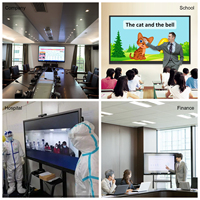 Интерактивная панель OEM/ODM 4K UHD AI Smart Whiteboard для офисных совещаний и обучения в классах