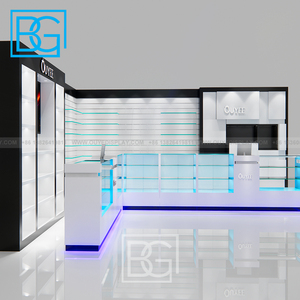 Độc đáo tùy chỉnh đầy đủ tầm nhìn Showcase khói cửa hàng trang trí bán buôn dispentary cửa hàng đồ đạc Showcase khói cửa hàng hiển thị - Product Image 3