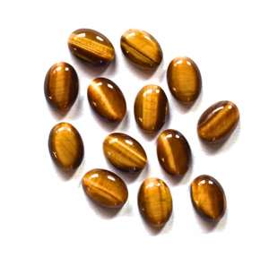 พลอย100% ทรงรีทรงตามีธรรมชาติขนาด8*10มม. อัญมณีหลวม10ชิ้นพร้อมส่งอัญมณีบำบัดล้ำค่าขายส่ง - Product Image 2